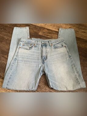 Levi's Light Blue Straight Leg Jeans